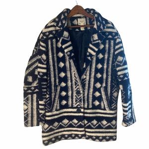 Forever 21 Fuzzy Printed Jacket